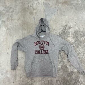 Champion Gray Boston College Hoodie